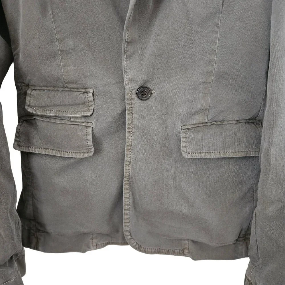 Vintage True Religion Khaki Army Green Utility Casual Jacket WAXM13G17 - Picture 2 of 8